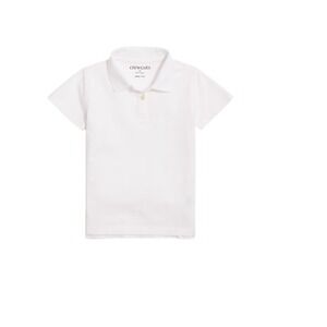 Crewcuts J Crew White Polo Shirt Size‎ 3 Short Sleeve Casual Uniform Top NWT